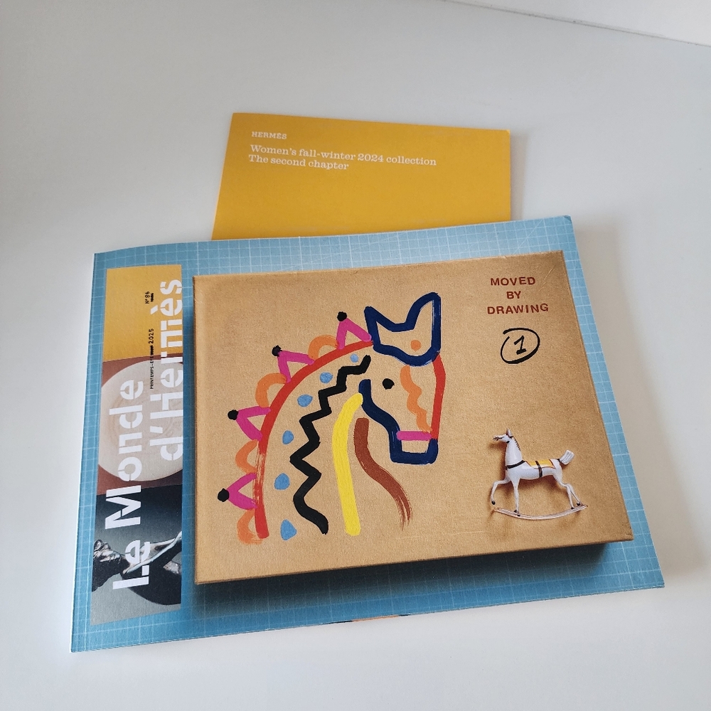 Le Monde d'Hermès Magazine and Women's FW '24 Show Program